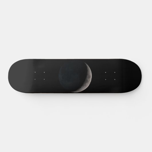 Skateboard Crescent moon des images de la NASA (Horz)