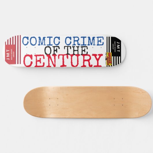 Skateboard CRIME COMIQUE DU SIÈCLE 8 Patinage 1/2" (Horz)