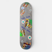 Skateboard Crispés Zombies Dent Sucrée (Recto)