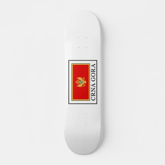 Skateboard Crna Gora (Devant)