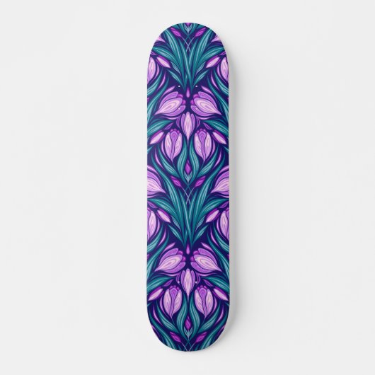 Skateboard Crocus printaniers (Devant)