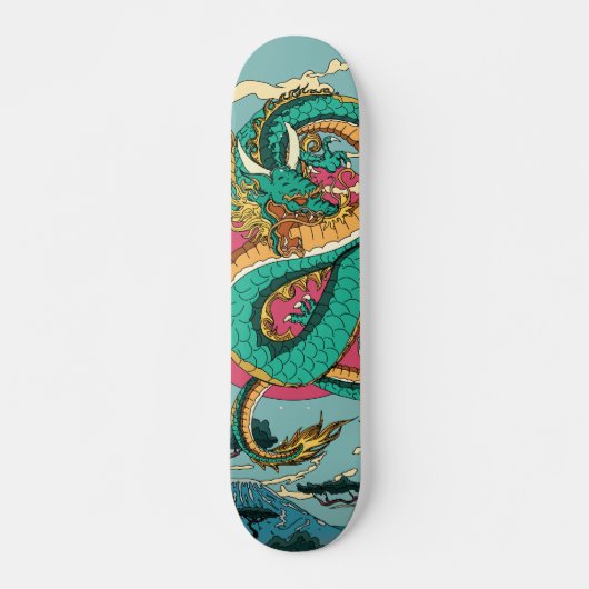 Skateboard Croire aux dragons (Devant)