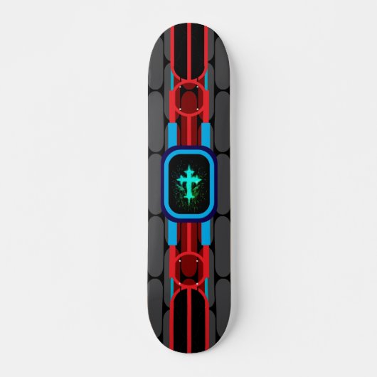 Skateboard Croix (Devant)