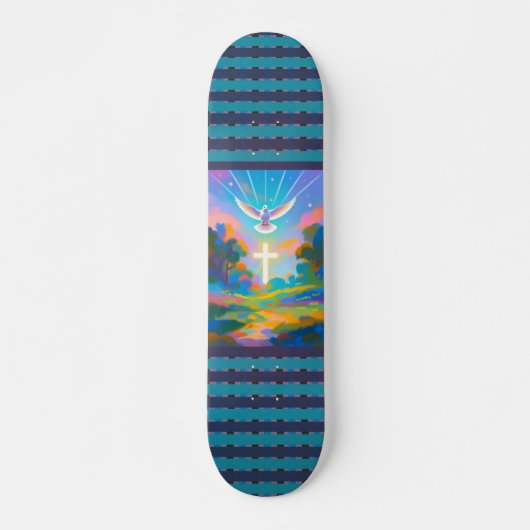 Skateboard Croix (Devant)