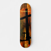Skateboard Croix Abstraite Chrétienne Rédimée (Devant)