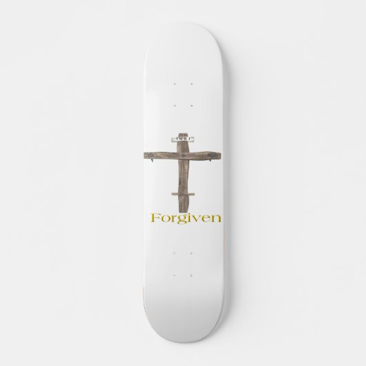 Skateboard croix chrétienne (Devant)