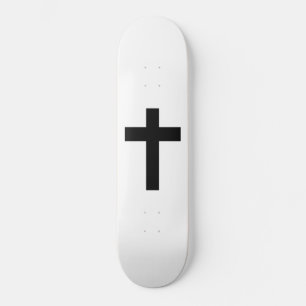 Skateboard Croix chrétienne