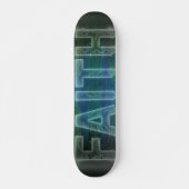 Skateboard Croix de foi Battement de coeur (Devant)