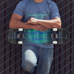 Skateboard Croix de foi Battement de coeur
