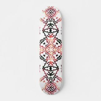 Skateboard Croix d'onde sonore de mosaïque inversée