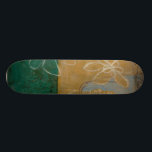 Skateboard Croquis floral avec Fleur sauvage et Plante<br><div class="desc">Beaucoup de choses se passent dans ce tableau de Jennifer Goldberger. Un croquis fleuri occupe le devant de la scène,  et de petits arbres font partie de l'arrière - plan. Les fans d'Eugene Delacroix et d'Edward Hopper voudront peut-être acheter cette pièce !</div>