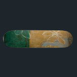 Skateboard Croquis floral avec Fleur sauvage et Plante<br><div class="desc">Beaucoup de choses se passent dans ce tableau de Jennifer Goldberger. Un croquis fleuri occupe le devant de la scène,  et de petits arbres font partie de l'arrière - plan. Les fans d'Eugene Delacroix et d'Edward Hopper voudront peut-être acheter cette pièce !</div>
