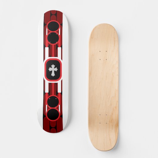 Skateboard Cross (Recto)