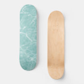 Skateboard Crystal Clear Turquoise Ocean Dream #2 #wall (Recto)