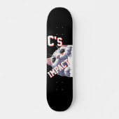 Skateboard C's IMPACT Cute Cat (Devant)