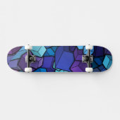Skateboard Cubes Abstraits (Horz)