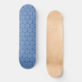 Skateboard Cubes Bleus (Recto)