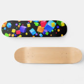 Skateboard Cubes colorés 2 (Horz)