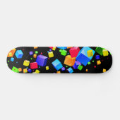 Skateboard Cubes colorés 2 (Horz)