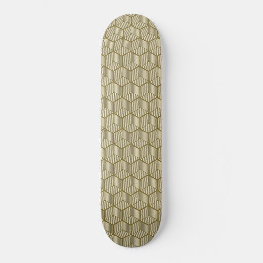 Skateboard Cubes triés Brown (Recto)