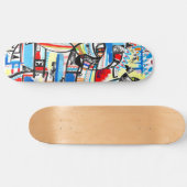 Skateboard Cubism boy skateboards pont (Horz)