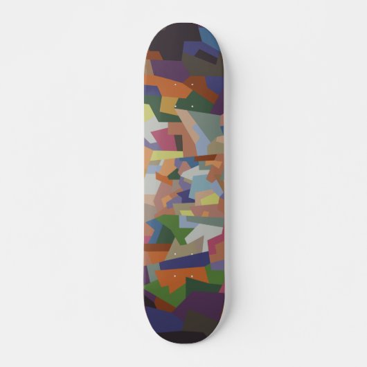 Skateboard Cubisme esthétique (Devant)