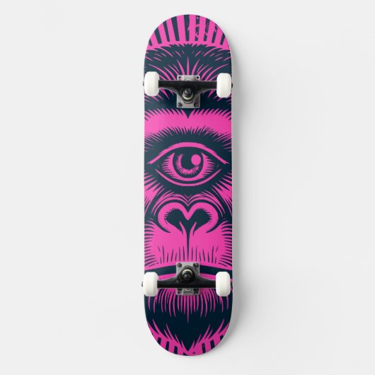Skateboard Culte du singe (Recto)