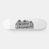 Skateboard Custom Name Orlando Florida (Horz)