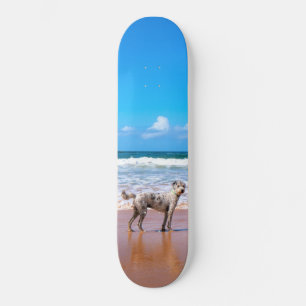Skateboard Custom Photo Make Your Own Design - I Love My Pet 