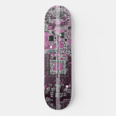Skateboard Custom Purple PCB Circuit Board for IT Pros (Recto)