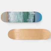 Skateboard Custom Seascape Beach Plage Balnéaire Vagues marit (Horz)