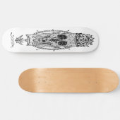 skateboard Custom Skeleton Nautical King (Horizontaal)