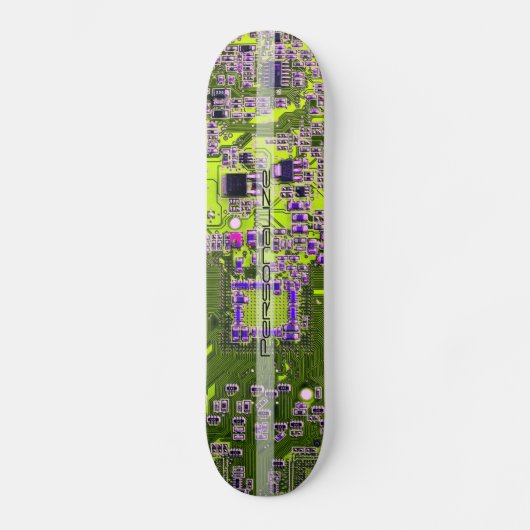 Skateboard Custom Yellow PCB Circuit Board for IT Pros (Recto)