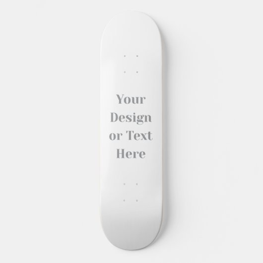 Skateboard Customizable Your Design or Text Here Personalized (Recto)