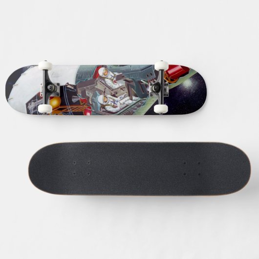 Skateboard Cutaway Un Appareil Spacecraft Gemini À Deux Perso (Horz)