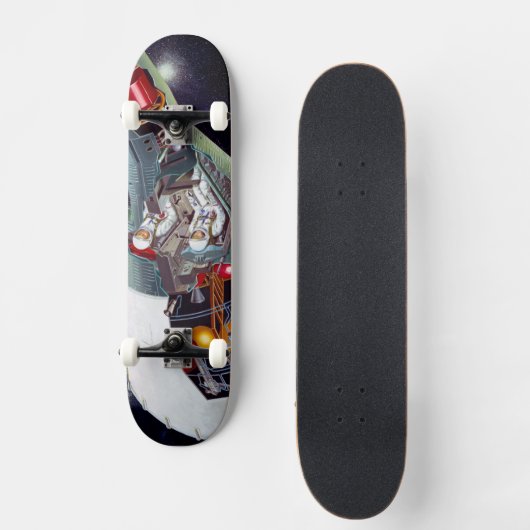 Skateboard Cutaway Un Appareil Spacecraft Gemini À Deux Perso (Recto)
