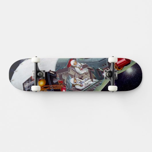 Skateboard Cutaway Un Appareil Spacecraft Gemini À Deux Perso (Horz)