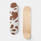 Skateboard Cute Ayrshire Poster de animal Motif (Recto)