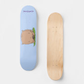 Skateboard Cute baby wombat cartoon illustration (Recto)