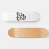 Skateboard Cute Bulldog Skater (Horz)
