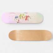 Skateboard Cute Caractère Gâteau Pops (Horz)