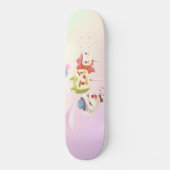 Skateboard Cute Caractère Gâteau Pops (Recto)