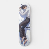 Skateboard Cute Catboy Anime (Recto)