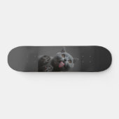 Skateboard Cute chat (Horz)