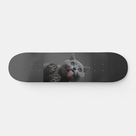 Skateboard Cute chat (Horz)