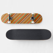 Skateboard Cute coloré natif aztèque tissu design motif (Horz)