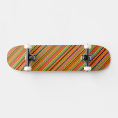 Skateboard Cute coloré natif aztèque tissu design motif (Horz)