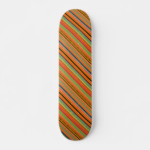 Skateboard Cute coloré natif aztèque tissu design motif