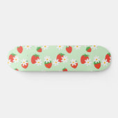 Skateboard Cute Daisy Flower Motif de Noël (Horz)