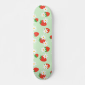Skateboard Cute Daisy Flower Motif de Noël (Devant)